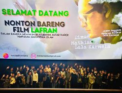 Silaturahmi Lintas Generasi, HMI Komisariat Unitama Gelar Nobar Film Lafran