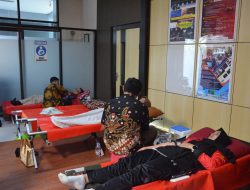 Jelang Puncak HUT RI dan Hari Pengayoman, Kemenkumham Sulteng Gelar Donor Darah