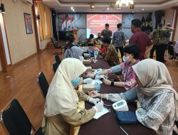 Peringati HUT RI dan Hari Pengayoman ke-79, Kemenkumham Sulteng Gelar Pemeriksaan Kesehatan Gratis