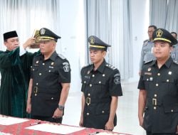 Kakanwil Kemenkumham Babel Lantik 3 orang Perancang Peraturan Perundang-undangan, Begini Pesannya