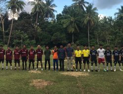 Sambut HUT RI-79, Mahasiswa KKN UINAM Kolaborasi Karang Taruna Desa Jambuiya Gelar Turnamen Mini Soccer