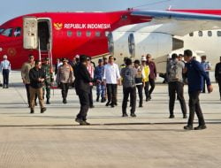 Pendaratan Perdana Pesawat Presiden RI di Bandara IKN Berlangsung Sukses