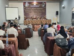 KPU Pinrang Gelar Rapat Pleno Penetapan Daftar Pemilih Tetap Pilkada 2024