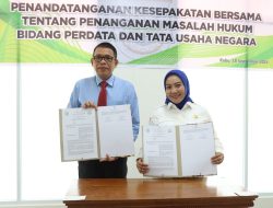 DPRD dan Kejati Sulbar MoU Terkait Upaya Penanganan Masalah Hukum Bidang Perdata dan Tata Usaha Negara