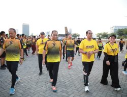 Danny Pomanto Apresiasi Semangat Polwan pada Kegiatan Polwan Sulsel Run 2024