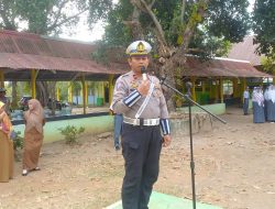 Police Go To School, Polres Takalar Edukasi Pelajar SMA Tata Cara dan Etika Berlalu Lintas