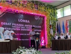 KPU Sidrap Gelar Debat Pilkada Tingkat SMA