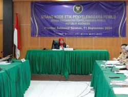 Sidang DKPP, KPU Barru Akui Lakukan Perubahan SK Pileg