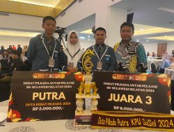 SMAN 7 Pinrang Torehkan Prestasi di Lomba Debat Pilkada Antar Pelajar se-Sulsel