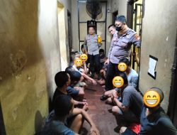 Tingkatkan Keamanan Mako, Piket SPK Polres Pelabuhan Makassar Kontrol Tahanan