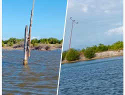 Tiang Listrik PLN Pulau Tanakeke Mengancam Nyawa Warga