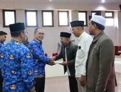 Puluhan Imam Kelurahan se-Kota Makassar, Terima SK Penetapan