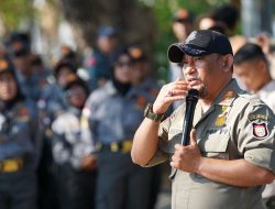 Satpol PP Makassar Edukasi Pemadaman Tabung Gas