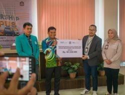 BSI Goes To Campus IAIN Parepare, Serahkan Ratusan Juta Beasiswa ke Warek 3