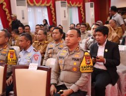 Kapolres Pelabuhan Makassar Hadiri Pengukuhan Pjs Wali Kota dan Bupati Menjelang Pilkada Serentak 2024