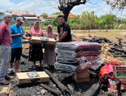 Gerak Cepat Huadi Group Bantu Warga Papanloe yang Terkena Musibah Kebakaran