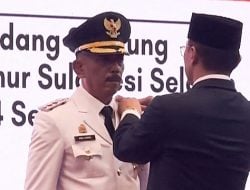 Andi Jefrianto Asapa Dilantik Jadi Pj Bupati Sinjai, Ini Pesan Pj Gubernur Sulsel