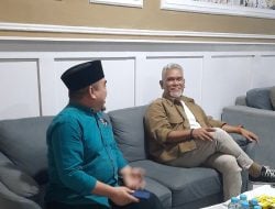 Bakal Calon Wali Kota Makassar, Amri Arsyid Bertandang ke Kantor Harian Rakyat Sulsel