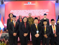 Kakanwil Kemenkumham Babel Dilantik Sebagai Majelis Pengawas Wilayah Notaris Babel Periode 2024-2027