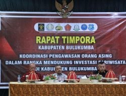 Pjs Bupati Bulukumba Buka Rapat Timpora di Tanjung Bira