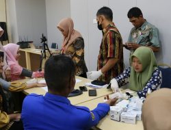 Dinkes Bulukumba Gelar Skrining Kesehatan di Kantor Pelayanan Pajak Pratama