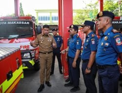 Pimpin Apel Damkar, Pjs Wali Kota Arwin Aziz Tekankan Pentingnya Mitigasi Kebakaran