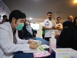 Pjs Wali Kota Makassar Resmikan Program CSR Nusantara Peduli Stunting di Puskesmas Kaluku Bodoa