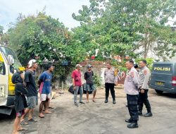 Satbinmas Polres Pelabuhan Makassar Gelar Patroli Dialogis, Berikan Imbauan Damai Jelang Pilkada