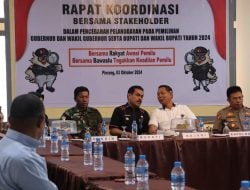 Optimalkan Pencegahan Kecurangan Pemilu, Bawaslu Pinrang Gelar Rakor