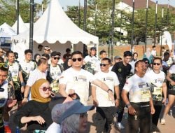 Hadiri Adhyaksa Gowa Fun Run, Bupati Adnan Kenalkan Jogging Track Lapangan Syekh Yusuf 