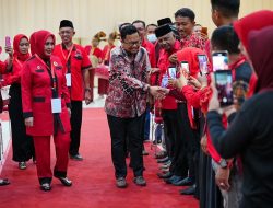 Hadiri Rakercabsus, Darmawangsyah Sampaikan Terima Kasih ke PDIP