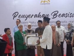 Amran Sulaiman Lewat Yayasan AAS Foundation Bagikan Beasiswa untuk Anak Yatim Piatu, Totalnya Rp2,2 Milyar