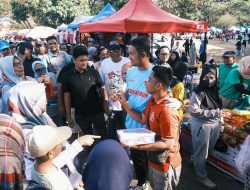 Sejuknya Bersama Masyarakat, Seto-Rezki Senam Bersama Warga di Car Free Day GOR Sudiang