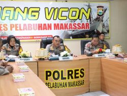 Kapolres Pelabuhan Makassar Pimpin Latihan Pra Operasi Zebra 2024