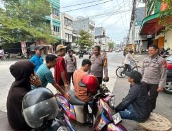 Jaga Kondusifitas Kamtibmas, Satbinmas Polres Pelabuhan Makassar Gelar Patroli Dialogis dalam Rangka Pilkada Serentak