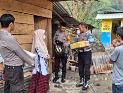 Polres Tana Toraja Salurkan Bantuan untuk Warga Kurang Mampu