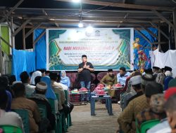 Perkuat Kerukunan Antarwarga, Darmawangsyah Bareng Istri Hadiri Maulid KKT Gowa