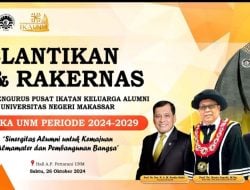 Pelantikan dan Rakernas IKA Universitas Negeri Makassar Digelar Besok