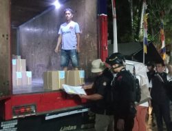 Dikawal Ketat, Logistik Surat Suara Tiba di Gudang KPU Kota Parepare