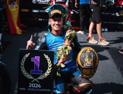 Aldi Satya Mahendra Rider Indonesia Pertama Juara WorldSSP300