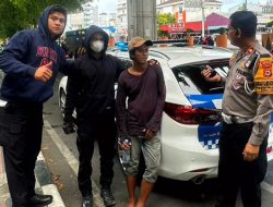 Polisi Tangkap Lima ‘Pak Ogah’, Kerap Rusak Mobil dan Meresahkan Pengendara