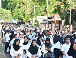 Meriahkan Hari Jadi Sulsel, Ribuan Masyarakat Sinjai Ikuti Kegiatan Jalan Sehat