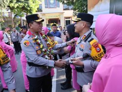 Kapolres Soppeng AKBP Muhammad Yusuf Turut Hadir Sambut Kedatangan Kapolda Sulsel Baru