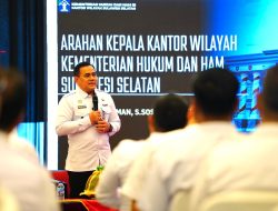 Kakanwil Taufiqurrakhman Ajak Jajaran Kemenkumham Sulsel Terapkan Tata Nilai PASTI dan Core Values ASN