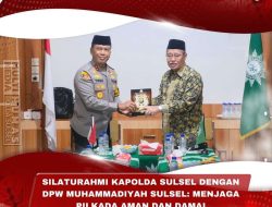 Kapolda Yudhiawan Kunjungi PW Muhammadiyah Sulsel, Bahas Pilkada Damai dan Darurat Narkoba