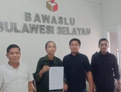 Dan Pongtasik di Lapor ke Bawaslu Sulsel atas Penyebaran Informasi Fiktif