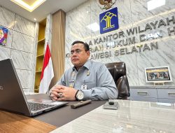 Kakanwil Taufiqurrakhman Ikuti Arahan Sekjen Kementerian Hukum Secara Virtual