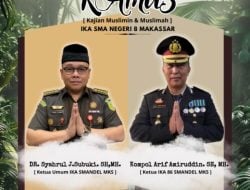 Ikatan Alumni SMA 8 Makassar Gelar Kajian Muslim dan Muslimah, Panitia Siapkan Doorprize