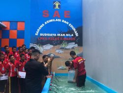 Dukung Ketahanan Pangan, LPKA Maros Latih Anak Binaan Budidaya Ikan Nila