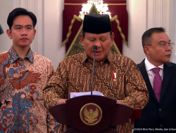 Hari Ini, Kabinet Merah Putih Periode 2024-2029 Akan Dilantik Presiden Prabowo Subianto, Berikut Nama-namanya